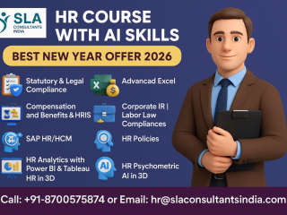 HR Training Certification in Delhi, Noida, Faridabad, SLA Institute, Natural HR Payroll Course, 2026 Offer,